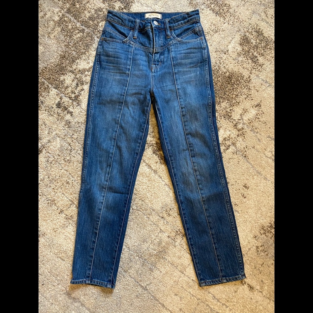 Madewell Classic Straight Jeans: Seamed Edition